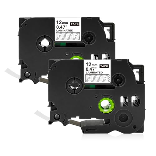 RolyPoly777 �݊� �u���U�[�H�� TZe-135 �����n������ 12mm�� 2�Z�b�g ����8m �s�[�^�b�` P-touch �ėp �e�[�v�J�[�g���b�W ���ϋv�݌v ���S���d�l �I�t�B�X/�q��/�����X/�ƒ�p ���p�r���p�\