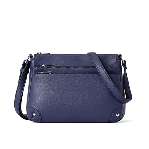 Image of WESTBRONCO Crossbody Bags for Women, Medium Size Shoulder Handbags, Satchel Purse with Multi Zipper Pocket