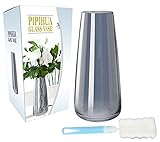 vase kobalt gold ❀【Perfektes Geschenk】：Die blumen brauchen sonnenschein. Und ich brauche dich zum fröhlichsein.Die exquisite und sichere verpackung eignet sich sehr gut als geschenk.