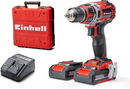 Einhell Professional Akku-Bohrschrauber TP-CD 18/50 Li BL Kit Power X-Change (18 V, Brushless, 50...