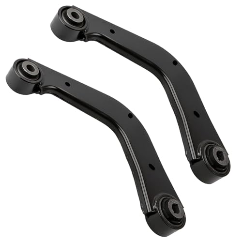 Image of Detroit Axle - FWD Rear Control Arms Kit for Ford 13-19 Fusion, 2 Shock Absorbers 4 Upper & Lower Control Arms 2013 2014 2015 2016 2017 2018 2019 Replacement - 6pc Set