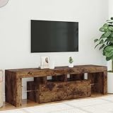 meuble sejour design contemporain Design tendance et éclairage LED RGB : Ce meuble TV moderne illumine votre intérieur avec ses lumières LED colorées réglables, créant une ambiance unique et un point central élégant pour votre salon. Il s'intègre parfaitement comme une pièce de room decor pour votre wohnzimmer.