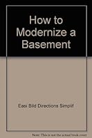 How To Modernize A Basement 0877336156 Book Cover