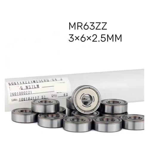 Roulement miniature MR63ZZ 3x6x2.5 mm pour micro-moteurs