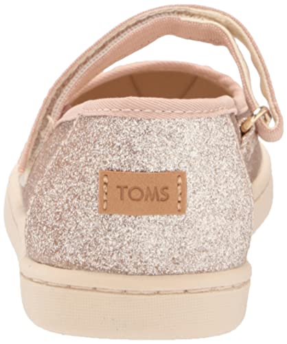 Toms Girls Mary Jane Sneaker, Champagne Iridescent Glimmer, 11 Little Kid #TOP2