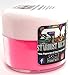 Stardust Mica Neon Pigment Powder Dye for Soap Making, Slime Coloring, Epoxy Resin, Bright True Fluorescent Colors Cold Process Color Stable Matte Colorant Poppin Pink