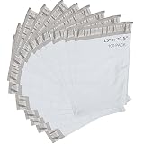 WHALEVER 15 x 20.5 inch Compostable Poly Mailers 100 Count Eco Friendly Self Seal Shipping Bags with
