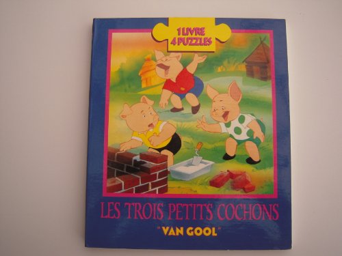 Les trois petits cochons (1 livre, 4 puzzles)