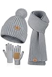 Choix de cadeau parfait : sentez-vous à l'aise et à la mode avec notre ensemble bonnet et écharpe en 7 couleurs, ce qui en fait un excellent cadeau pour les mois froids d'hiver, ainsi que pour des événements mémorables comme Noël ou un anniversaire.