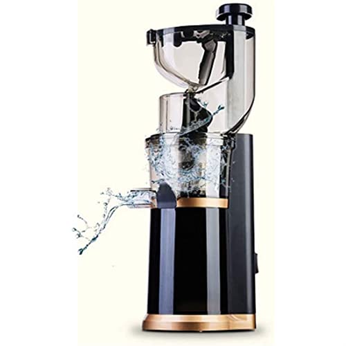 MIIKHI Slow Juicer Cold Press Juicers Masticating Juicer Machine Easy Clean Extractor for Celery Vegetable Fruit Juicing 1.8 inch Chute Anti-oxidation Quite Low db (Color : Red) (Black)