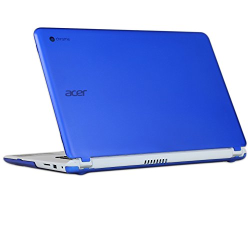 iPearl mCover Hard Shell Case for 15.6" Acer Chromebook 15 C910 / CB5-571 / CB3-531 / CB3-532 Series Laptop (Blue)