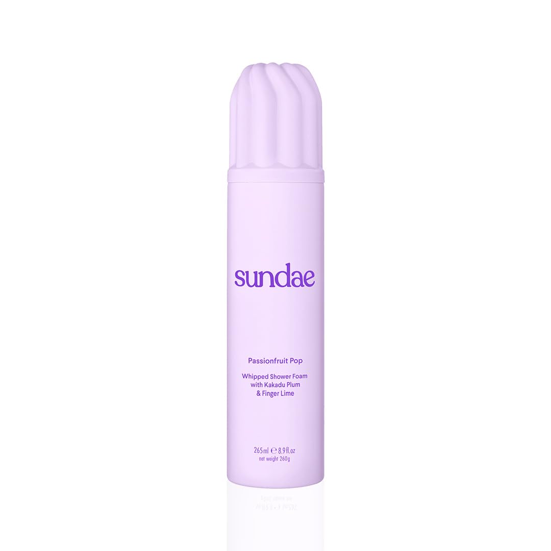 Sundae Body Passionfruit Whipped Shower Foam with Kakadu Plum & Finger Lime 265ml