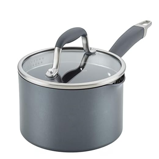 Anolon Advanced Nonstick Saucepan with Lid