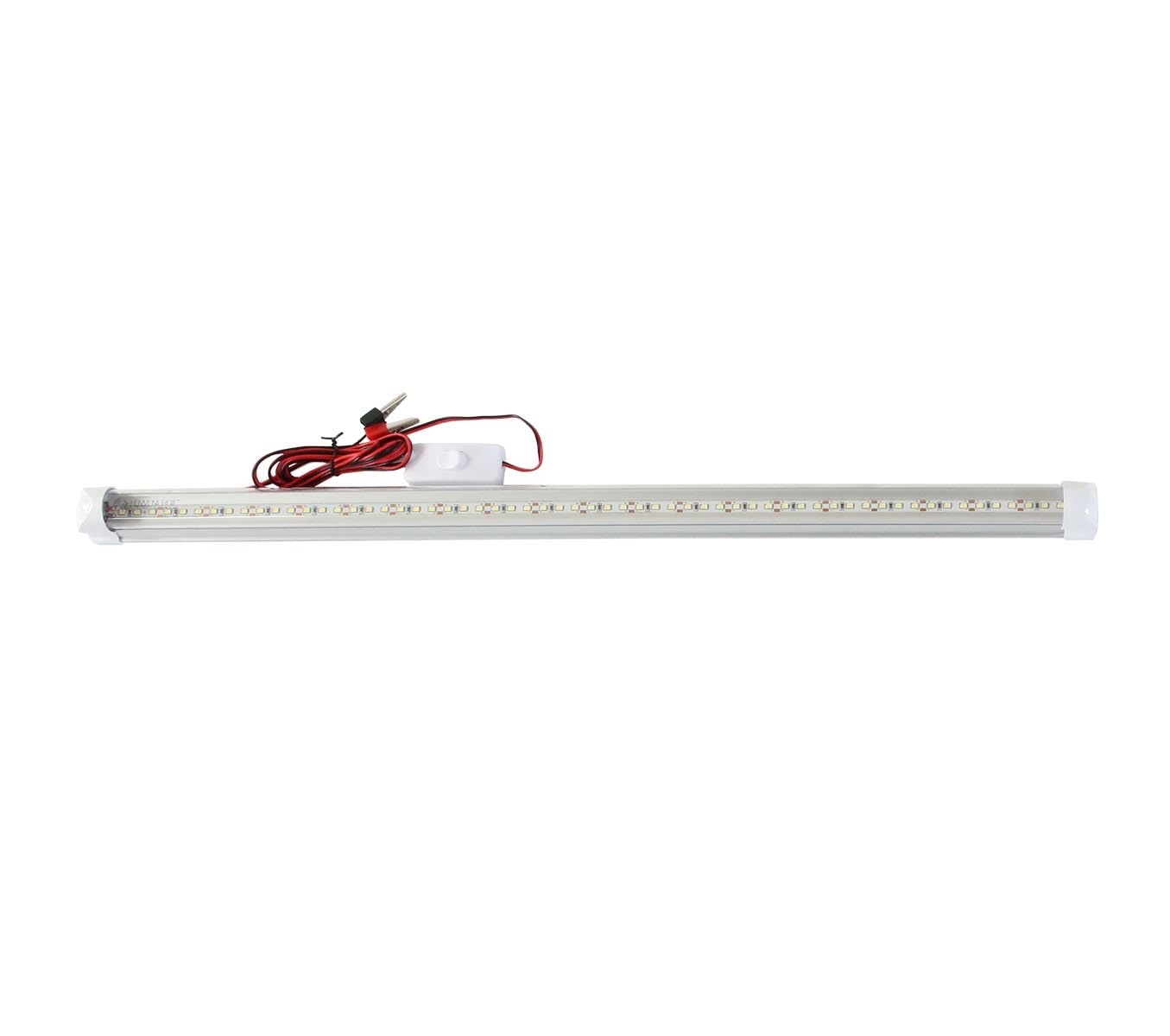 Lowenergie LED Lighting Tube Strip Light 12V DC Camping Caravan Boats or Solar Powered (600mm (2ft) x 3) โ image 1
