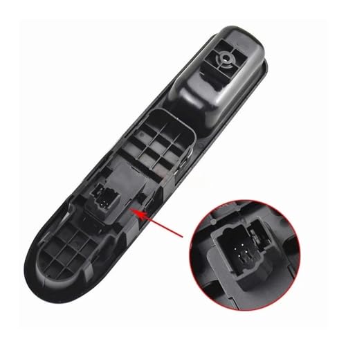 Commande lève-vitre 6554.E7 pour 307 CC et SW : interrupteur passager de remplacement exact - 5