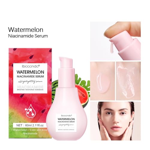 Watermelon Niacinamide Serum, Hydrating Face Serum for Skin Care Facial Serum with Hyaluronic Acid & Watermelon Extract - Image 2