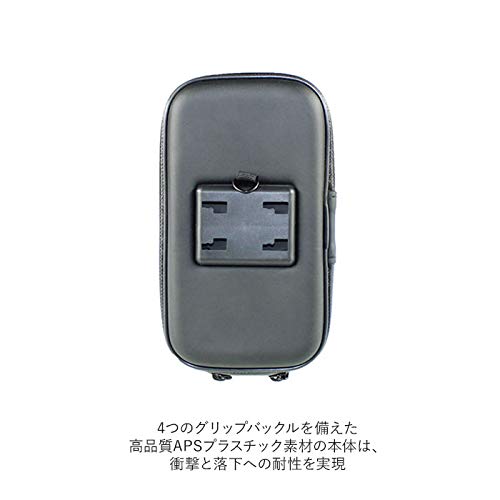 自転車用スマホホルダー ブラック スマホホルダー 6.7インチ 防水 自転車 バイク用 タッチパネル