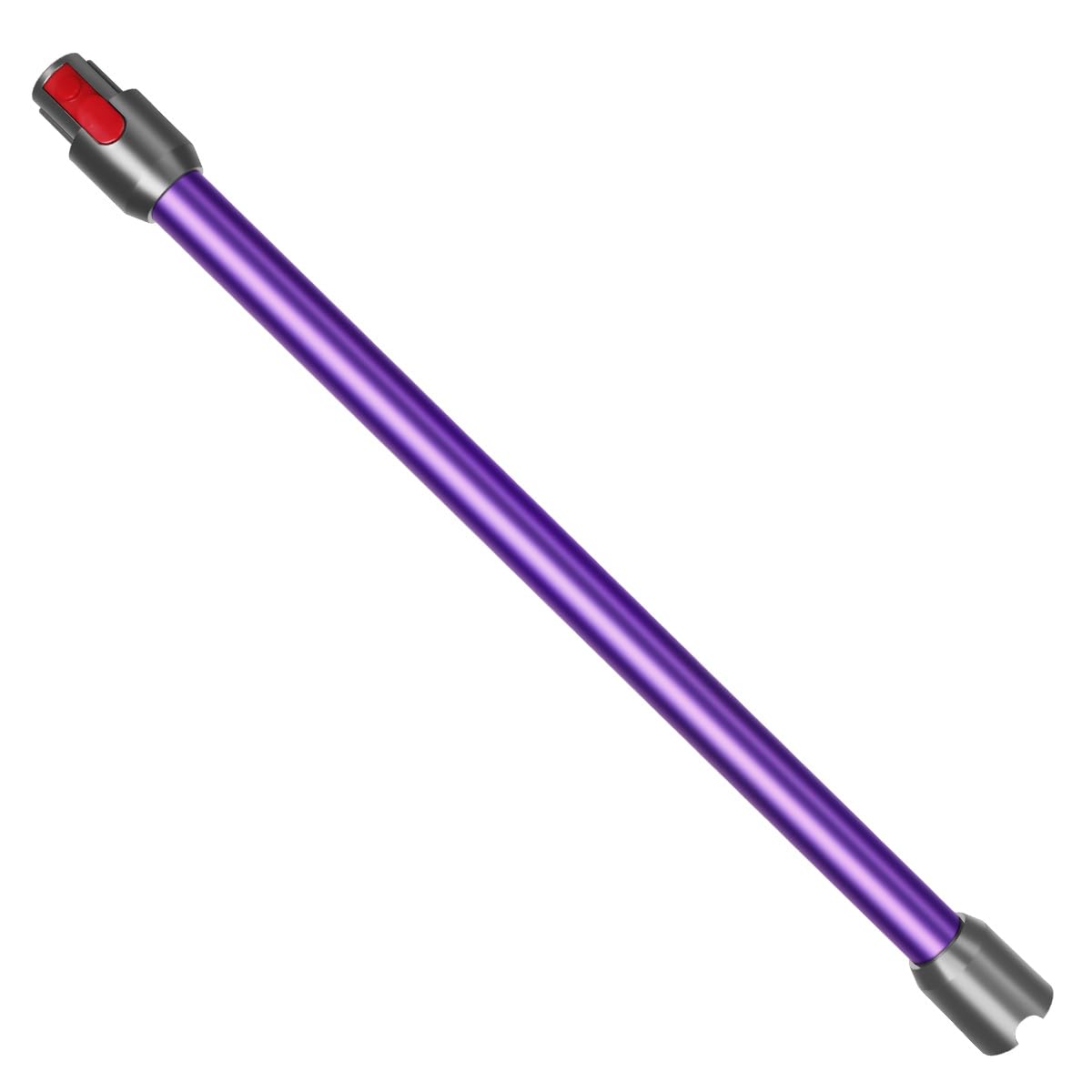 Verlängerungsrohr für Dyson V11 V15 V10 V8 V7 Stabstaubsauger, Ersatz Teleskoprohr Schnellspanner Verlängerungsstange Zubehör, 72cm（ lila）