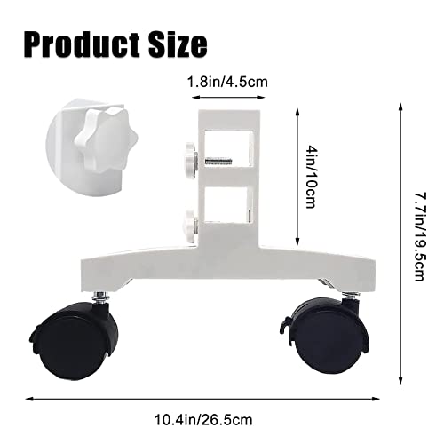 2x Standfüße für Infrarotheizungen, Infrarotheizung StandgeräT für freistehende Verwendung der Elektroheizung- Robuste/ universell, OMKNEPS Infrarotheizung Mit StandfüßEn Ja Universelle Größe-4