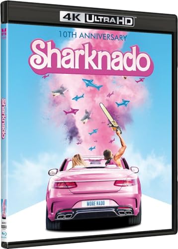 Sharknado - More Sharks more Nado Extended 4K-Edition (UHD+Blu-ray Sonderauflage im Hai-Schuber, limitiert auf 500 Stück)