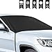 KKHHYMP Car Windshield Snow Cover, Frost Guard Windshield Cover Car Snow Cover, Windshield Sun Shade, Waterproof Ice Cover Ice Removal Wiper Car Window Cover Cars/Trucks/Vans/SUV