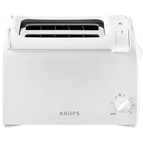 Krups Toaster Pro Aroma, Kurzschlitz-Toaster, 2 Schlitze...