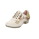  Maciejka Damen Schnürschuh in Floraler-Optik 41