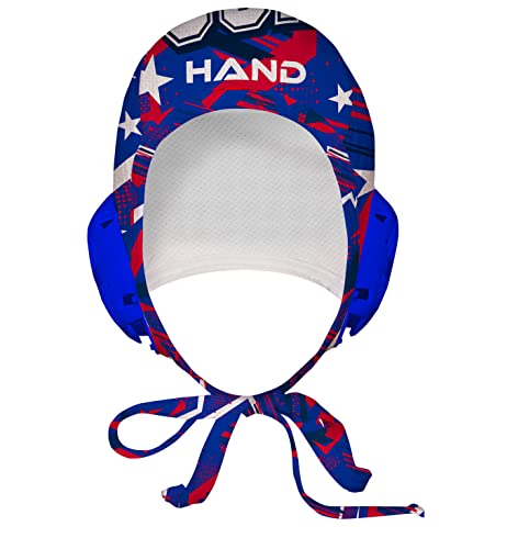 HAND SPORT Gorro de waterpolo, calota de waterpolo, modelo Ameriflag Professional, unisex.