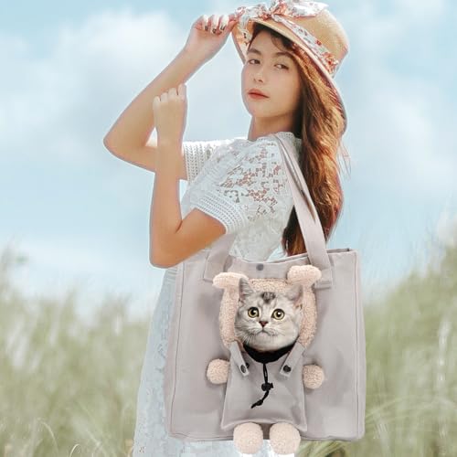 Bandolera para mascotas de lona transpirable ideal para viajar con tu perro 7