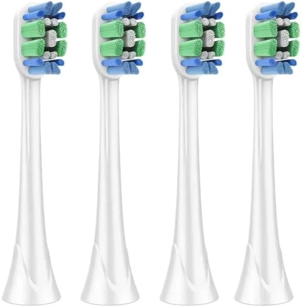 4 PCS Electric Toothbrush Replacement Head Tooth Brush Heads,Compatible for Phil HX3/6/9 Series Soft Dupont Bristles Nozzles IPS(BL554)