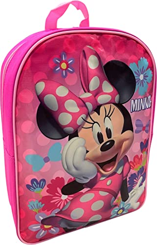 Ruz Minnie Mouse Girl's 15" Backpack (Pink) #TOP2