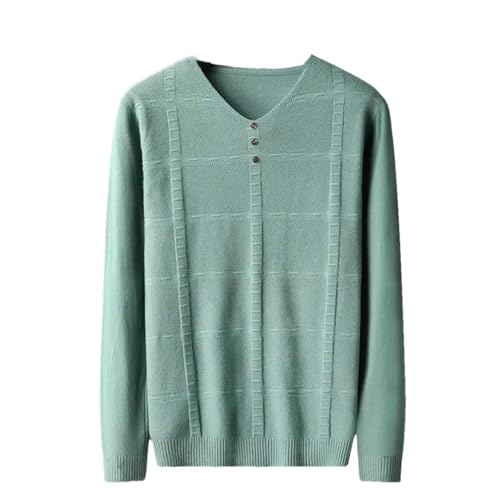 Men's Thin Pullovers Slim Fit Knitted Korean Style V-Neck Sweater