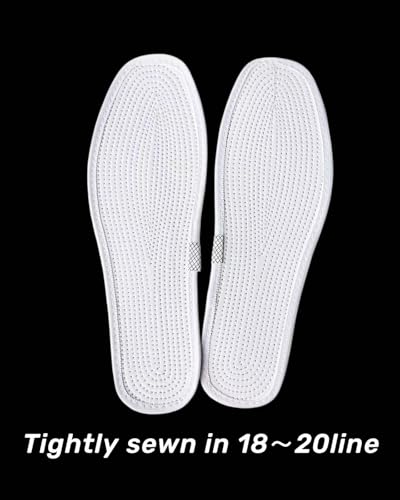 Image of 5 Pairs Insoles for Women, Zero Drop, Cotton Insoles, Washable & Reusable, Sweat Absorbing & Odor Control, US Women 7.5 /Men 6 /EU 40 - Minimalist & Breathable
