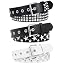 Black White Studded 05
