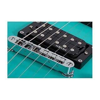 Schecter C-6 Deluxe – Guitare électrique – Satin Aqua - Les Beatles, Paul McCartney, John Lennon, RIngo Starr, George Harrison Schecter C-6 Deluxe - Guitare électrique - Satin Aqua – Image 7