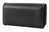 Mandarina Duck Damski portfel Mellow Leather P2FZP52, czarny, 19x10x2 (L x H x W)