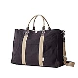 帆布工房(はんぷこうぼう) ボストンバッグ [旅行カバン メンズ ボストンバッグ 旅行バッグ 二泊三日 旅行 Lサイズ 帆布] 3X84 ブラック