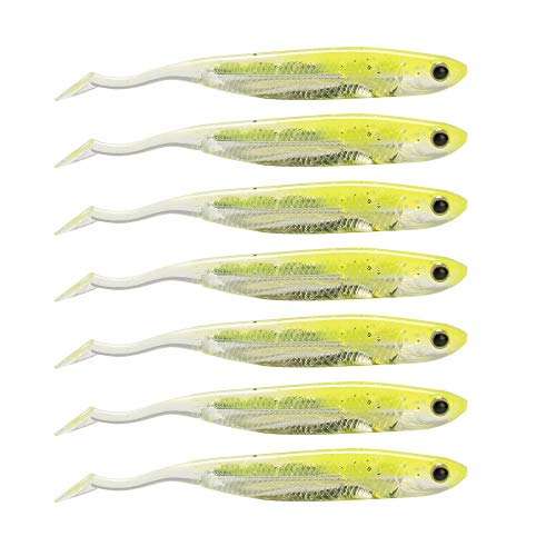 Dr.Fish Softbait Wiggle Shad Soft Plastic Swimbait Fishing Lure