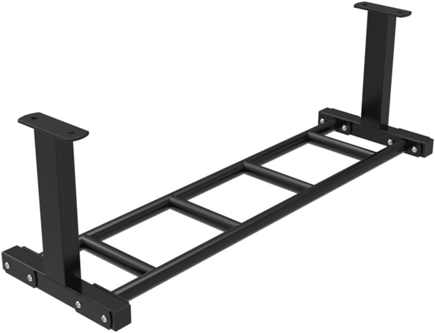 Steel Wall-Mounted Pull Up Bar, Safe and Stable Horizontal Bar Clim e, for Muscle Strength Training in Home Gym, Load 300KG