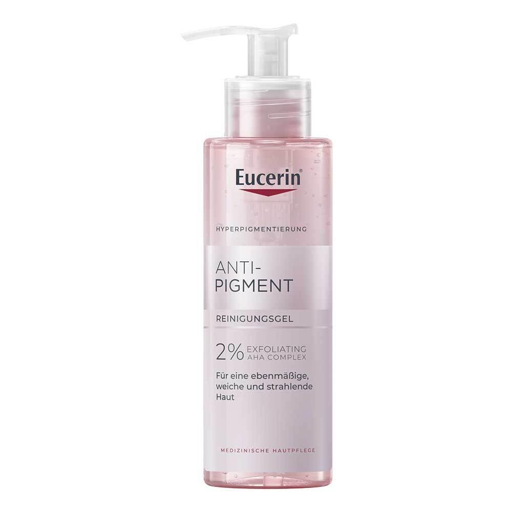 Eucerin Anti-Pigment Reinigungsgel für eine ebenmäßige, weiche und strahlende Haut, 200 ml Gel