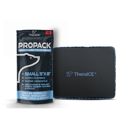 TheraICE PROpack Ice Pack for Injuries, Reusable Multipurpose Cold Gel 5x8
