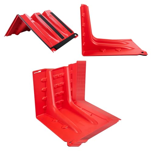 Mobile Flood Protection Barrier, ABS L-Shaped Baffle Flood Barriers for
