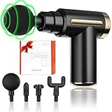 cotsoco Massage Gun Deep Tissue, Back Massage for Athletes for Pain Relief, Percussion Massager Device with Silent Brushless Motor, Relax Gift for Mother and Father Gifts
