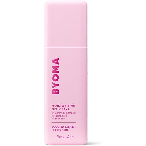BYOMA Moisturizing Gel Cream - Barrier Repair Cream/Gel Face Lotion with Niacinamide and Green Tea - Ceramide Face Moisturizer for Dry Skin - Alcohol Free, Oil Free Face Moisturizer - 1.69 fl. oz