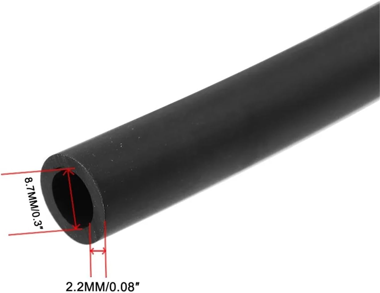 Syphon Hand Pump for Various Liquid Transfer Like Fuel/Water/Gas/Gasoline/Oil/Petrol/Diesel,6.3 Feet Long,Rubber,Black