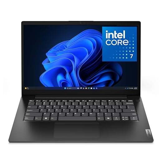 Lenovo V14 G5 - Hybrid Work Laptop - 14" FHD Display - Intel Core 7-240H - 16GB Memory - 512GB Storage - Integrated Intel UHD Graphics - Windows 11 Home - Business Black