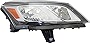Evan-Fischer Headlight Assembly Compatible with 2013-2017 Chevrolet Traverse Halogen CAPA Passenger Side