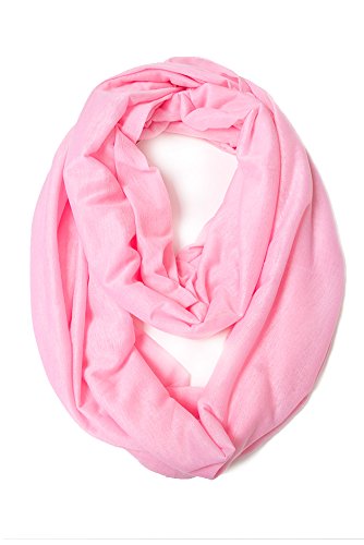 ScarvesMe Pop Fashion Super Soft Light Weight Jersey Solid Color Soft Infinity Scarf