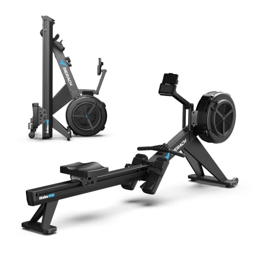 Image of Merach R60N Rowing Machine Indoor, Powerful Air & Magnetic Dual Resistance