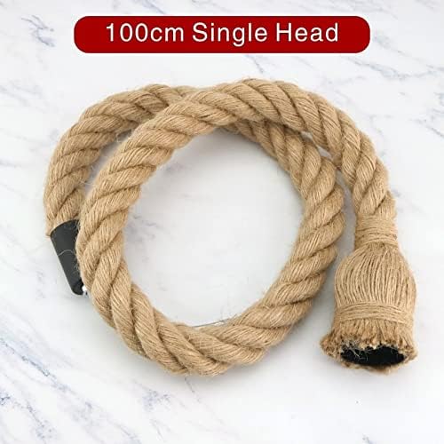Lighting Accessories E27 Lamp Base Retro Pendant Lights Hemp Rope Pendant Lamp AC85-265V 110V 220V Industrial Lamp Vintage Decor Hanging Lamp (Color : Double Head)